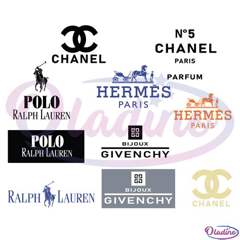 Bundle Brand Logo Fashion SVG Digital File, Chanel Svg