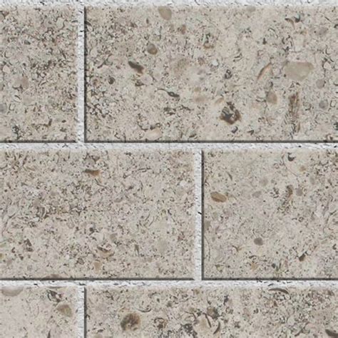 Wall cladding limestone texture seamless 07871