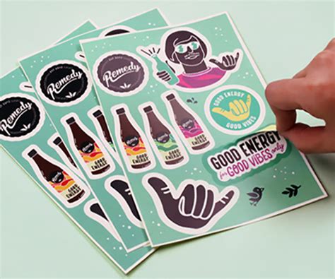 Kiss Cut Stickers Printing Services in Los Angeles | AxiomPrint