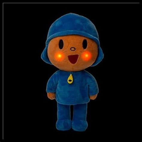 Let's Go Pocoyo Night Light up Plush Doll Childrens TV Show Character ...