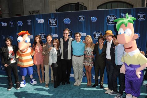 Vincent and the cast of Phineas & Ferb - Vincent Martella Photo ...