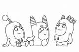 Oddbods Kleurplaat Raskrasil Fuse Pogo Kleurplaten Onlinecoloringpages  sketch template
