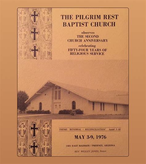 The History of Our Church - Pilgrim Rest Baptist Church