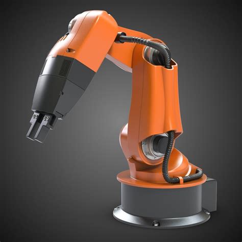 robot arm kuka 3d model