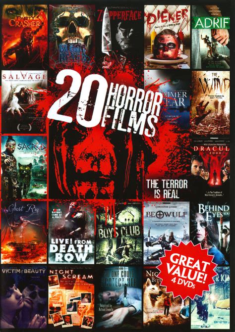 Best Buy: 20 Horror Films, Vol. 5 [4 Discs] [DVD]