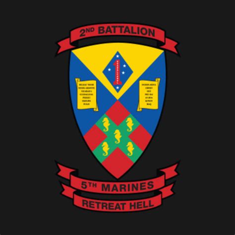 USMC 2nd Battalion 5th Marines - 2nd Battalion 5th Marine Regiment - T-Shirt | TeePublic