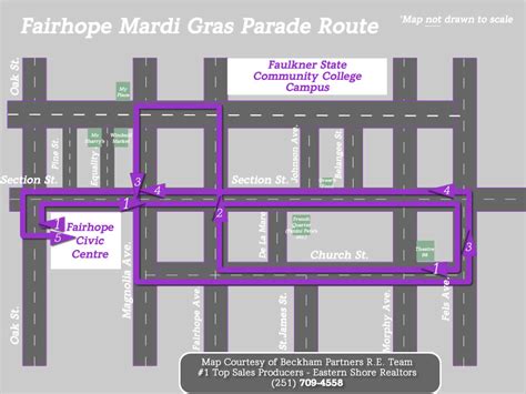 2024 Fairhope Mardi Gras Printable Parade Schedule and Parade Route - Mardi Gras on Baldwin ...