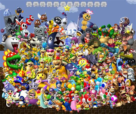 MARIO CHARACTERS 3 by daisyXluigilove on DeviantArt