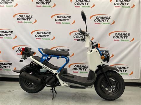 New 2023 Honda Ruckus | Scooters in Orange CA | N/A White / Metallic Blue