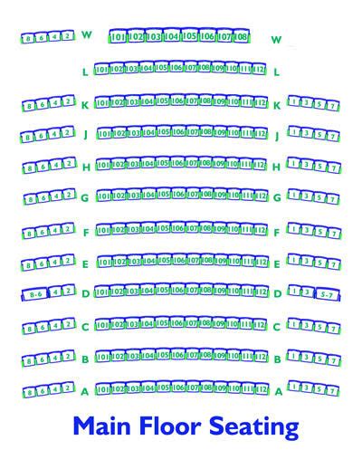 Seating Chart – Erie Playhouse