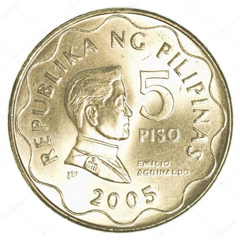 5 Philippine peso coin — Stock Photo © asafeliason #33105373