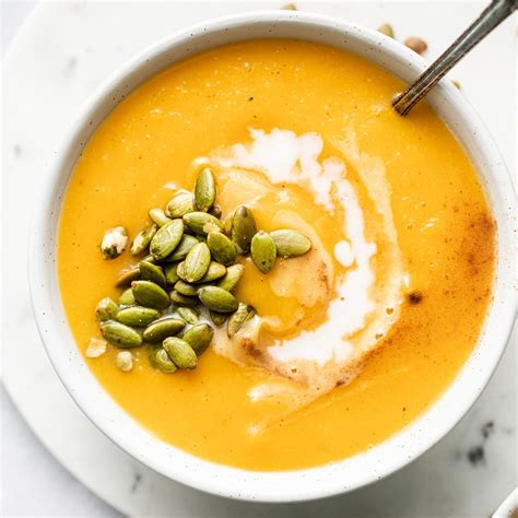 Vegan Butternut Squash Soup – Nora Cooks – VeganFanatic.com