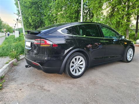 Купить б/у Tesla Model X I 90D Electro AT (381.0 кВт) 4WD электро ...