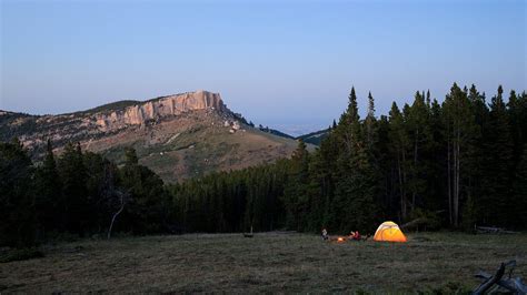 Camping via @wyomingtourism | Wyoming camping, Outdoors adventure ...