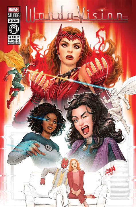 'Scarlet Witch' Comic Book Series Unveils ‘WandaVision’ Variant Cover