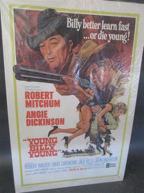 Robert Mitchum "Young Billy Young" Movie Poster- 41" X 27"