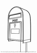 Posta Disegno Briefkasten Brievenbus Malvorlage Poste Casetta  sketch template