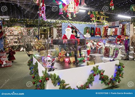 Inside a Christmas store editorial stock photo. Image of indoor - 82937268