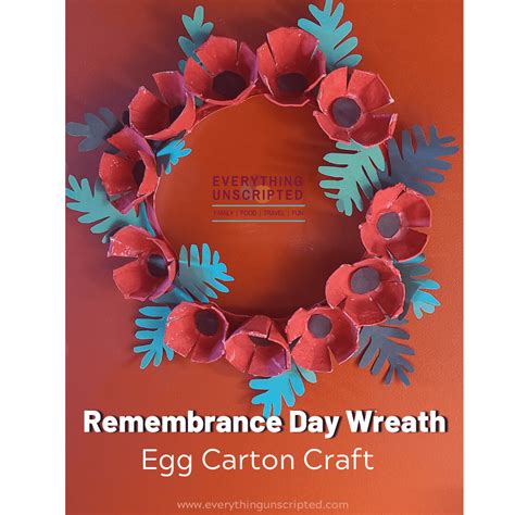 Poppy Wreath for Remembrance Day