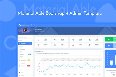 Free Guru Able Bootstrap 4 Admin Template – Free Design Resources