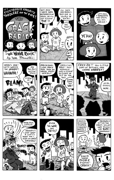 The crack babies by Ivan Brunetti : r/altcomix