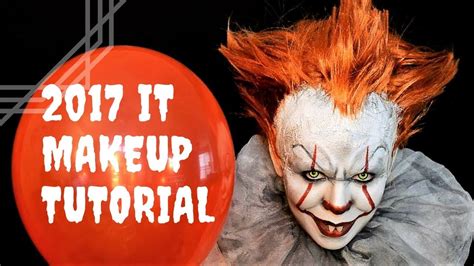 It Pennywise Makeup Tutorial - YouTube