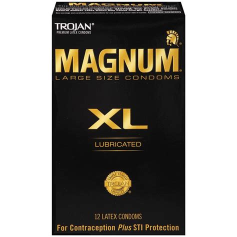 Trojan Magnum XL Condoms - 12pk - Cirilla's