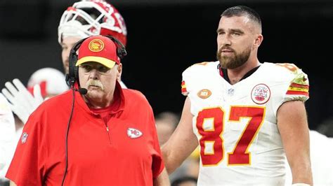 Chiefs Coach Andy Reid Addresses Relationship With Travis Kelce