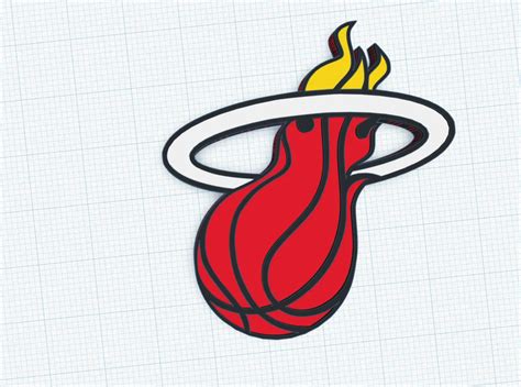 Miami Heat Logo Black And White