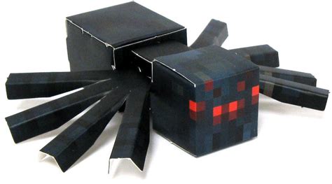 Minecraft Cave Spider Papercraft Single Piece Jazwares - ToyWiz