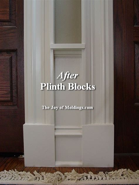 The Wonderful World of Plinth Blocks - The Joy of Moldings