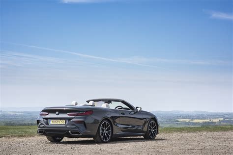 2019 BMW 840d Convertible goes for a photoshoot in the UK