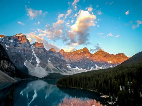 Moraine Lake Sunrise Wallpapers - Wallpaper Cave