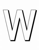 Letter W Coloring Page By Cole Bohrer  TPT sketch template