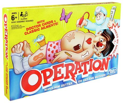 Classic Operation Game from Hasbro Gaming Reviews - Updated February 2024