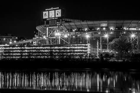 Neyland Stadium at Night, Knoxville Photograph by Marcy Wielfaert - Pixels