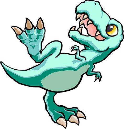 Cute T-Rex clipart png free - Clipart World