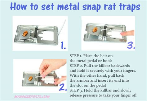 Metal snap rat trap is a reliable and durable device for rodent elimination