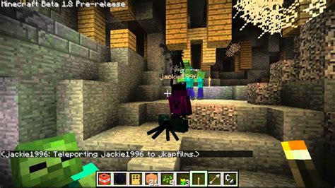 Stronghold - Rare Minecraft Dungeon (beta 1.8) - YouTube