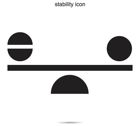 stability icon, Vector illustration 29226965 Vector Art at Vecteezy