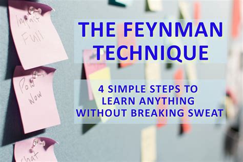 Feynman Technique | Study using Feynman Method of Learning