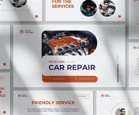 Car Repair PowerPoint Presentation Template