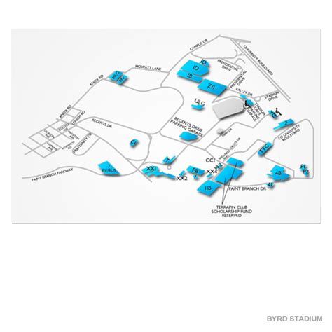 Maryland Stadium Parking - Maryland Stadium Parking Map | Vivid Seats