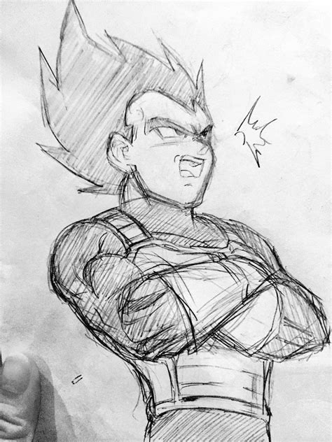 Vegeta | Dibujo de goku, Dibujos de dragón, Vegeta dibujo