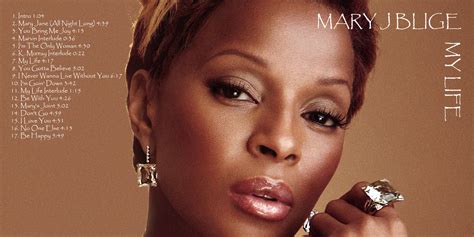 Graphic Design I: Mary J Blige- My Life CD cover