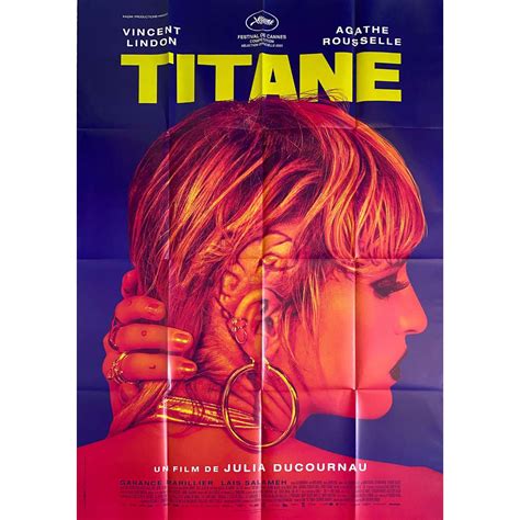 TITANE French Movie Poster - 47x63 in. - 2021 Pre-Cannes