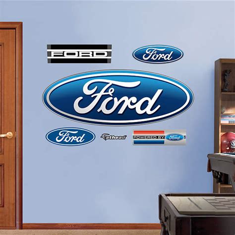 Ford Oval Logo Wall Decal | Shop Fathead® for Ford Decor