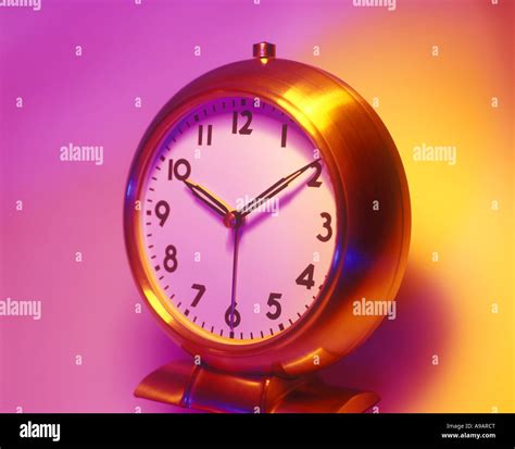 OLD FASHIONED ALARM CLOCK Stock Photo - Alamy