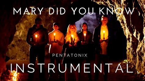 Mary Did You Know - Pentatonix - Instrumental Piano - YouTube