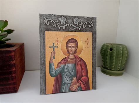 Saint Julian of Antioch St Julian the Martyr Orthodox icon | Etsy